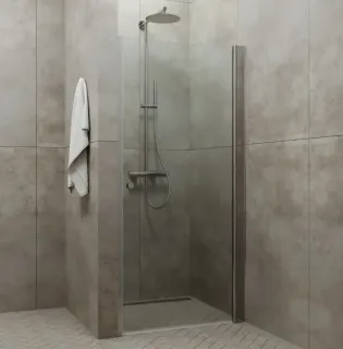 Душевая дверь Triton Уно Щ0000036857 80 см профиль хром стекло прозрачное